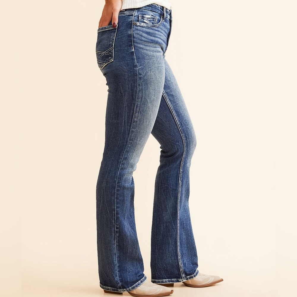 SOLD Buckle BKE Gabby Curvy Fit Bootcut Stretch Jeans sz 30 ABK2036R - Picture 2 of 7